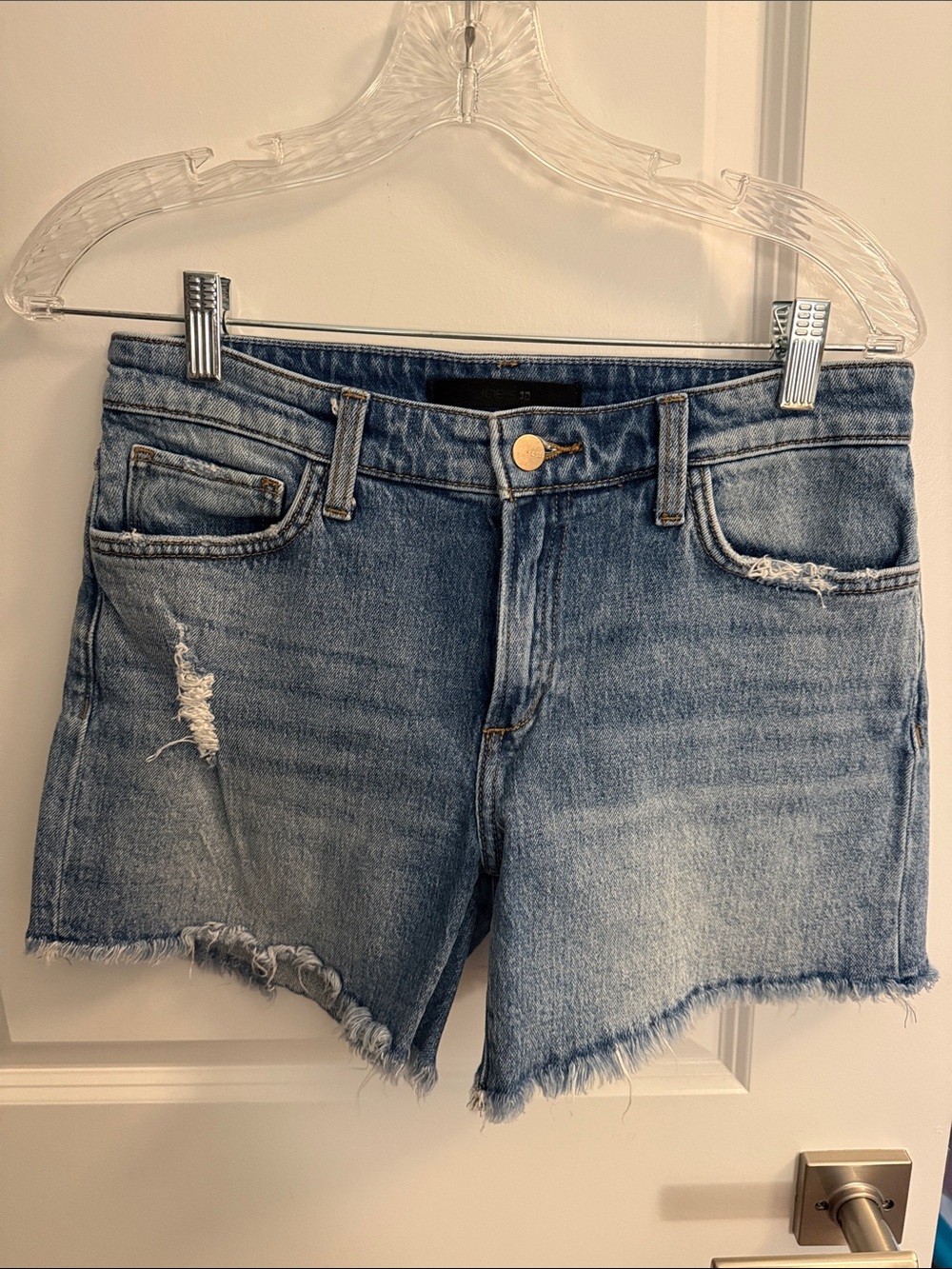 Joe’s Jeans Classic Blue Denim Women’s Cutoff Shorts - Distressed
